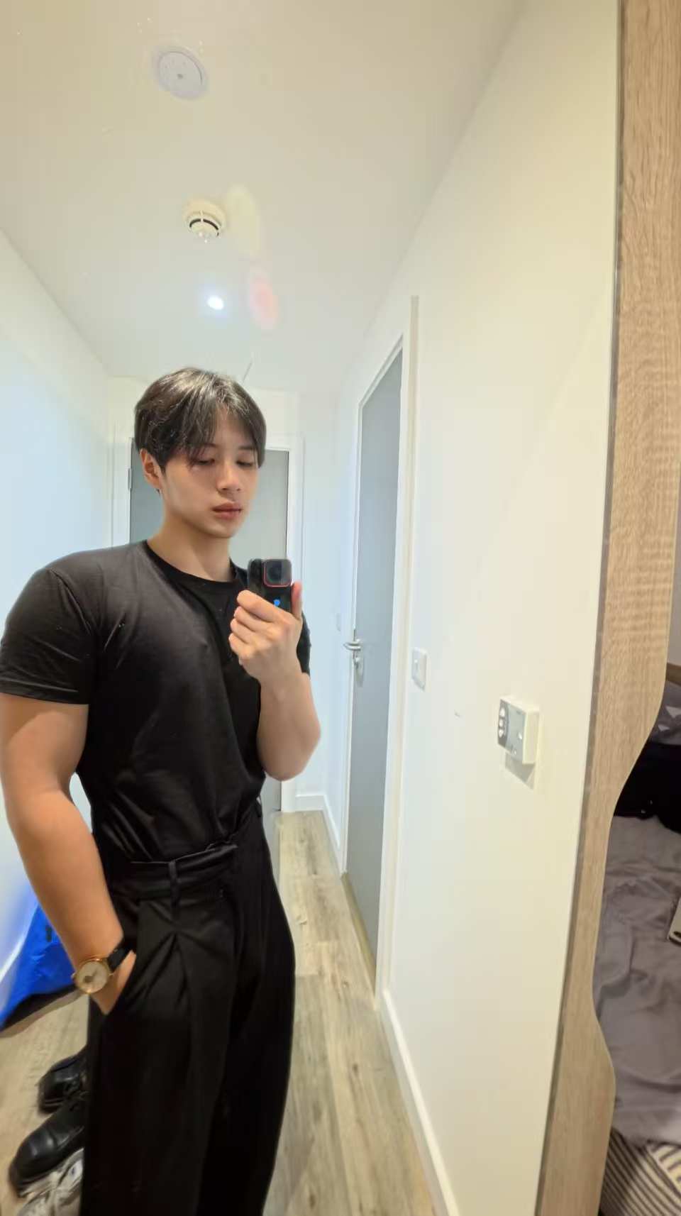 Photo of me at the gym